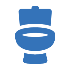 service icon toilet