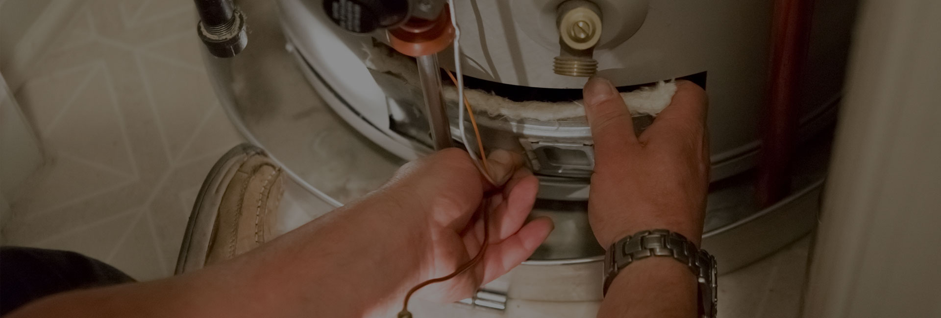 removing a part from a water heater