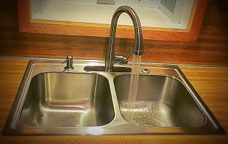 New sink and faucet install
