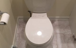 fixed toilet